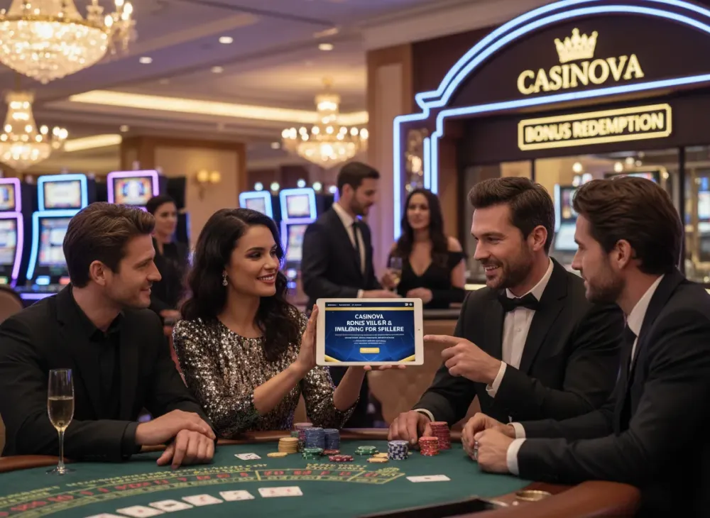 Casinova casino bonus guide for norske spillere