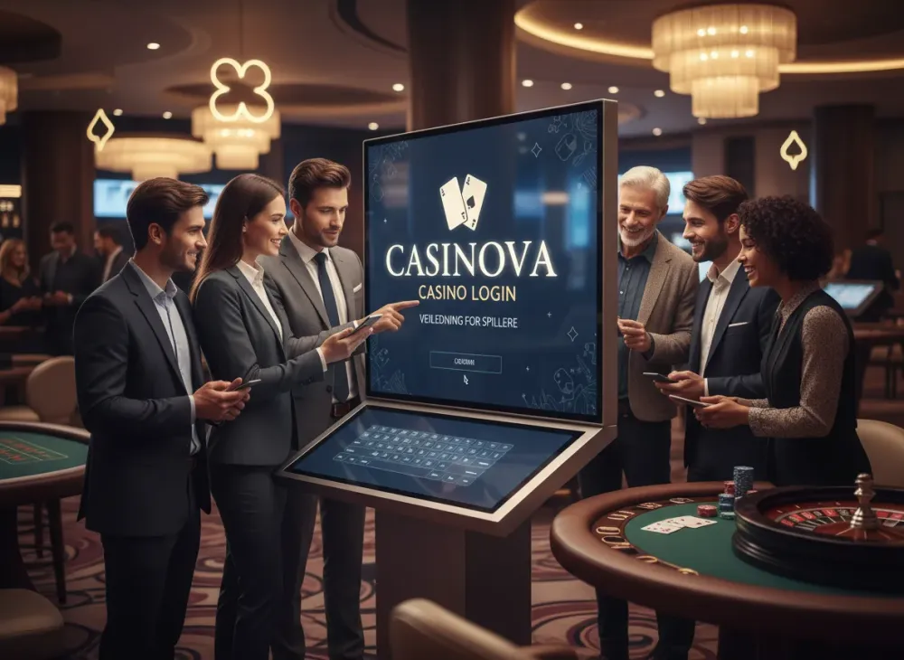 Casinova casino login veiledning for trygg tilgang