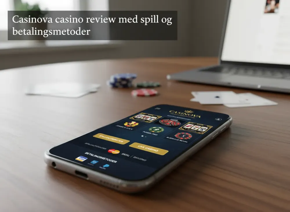 Casinova casino review trygghet og spillutvalg